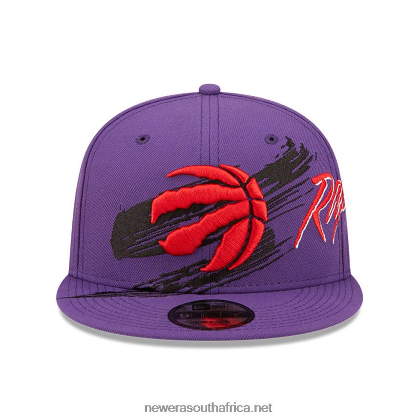 Toronto Raptors NBA Sweep Purple 9FIFTY Snapback Cap New Era TRBRBN2081