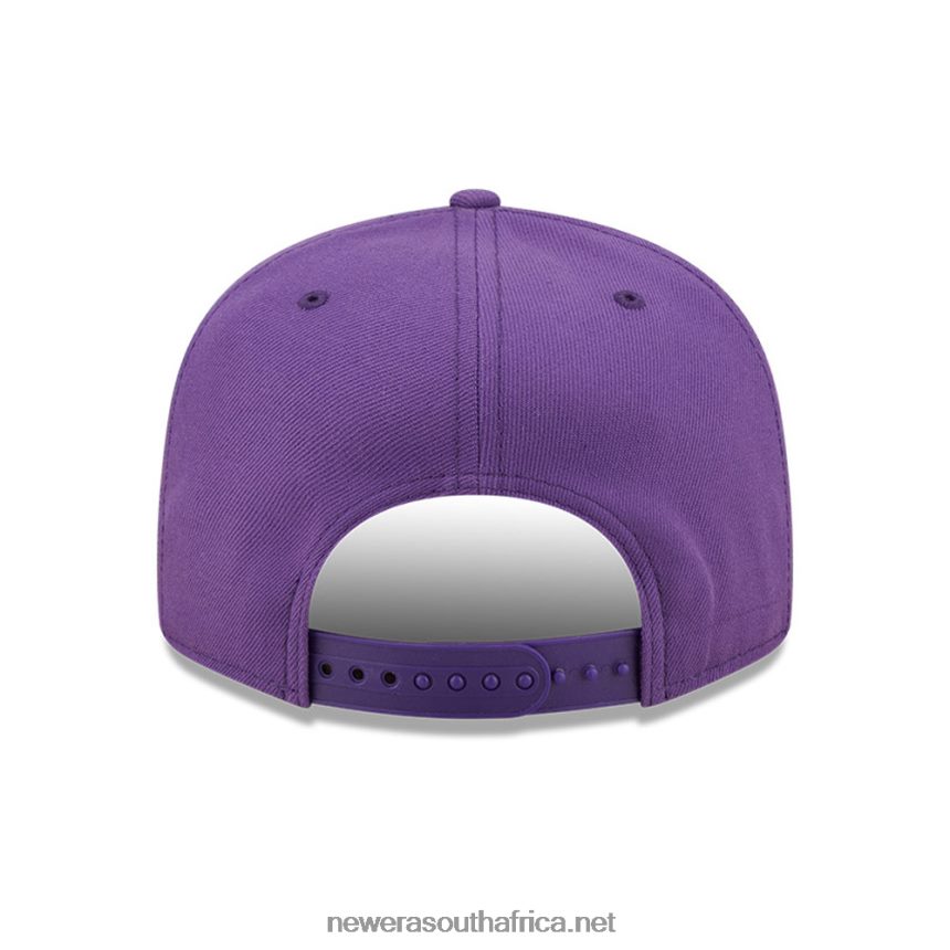Toronto Raptors NBA Sweep Purple 9FIFTY Snapback Cap New Era TRBRBN2081
