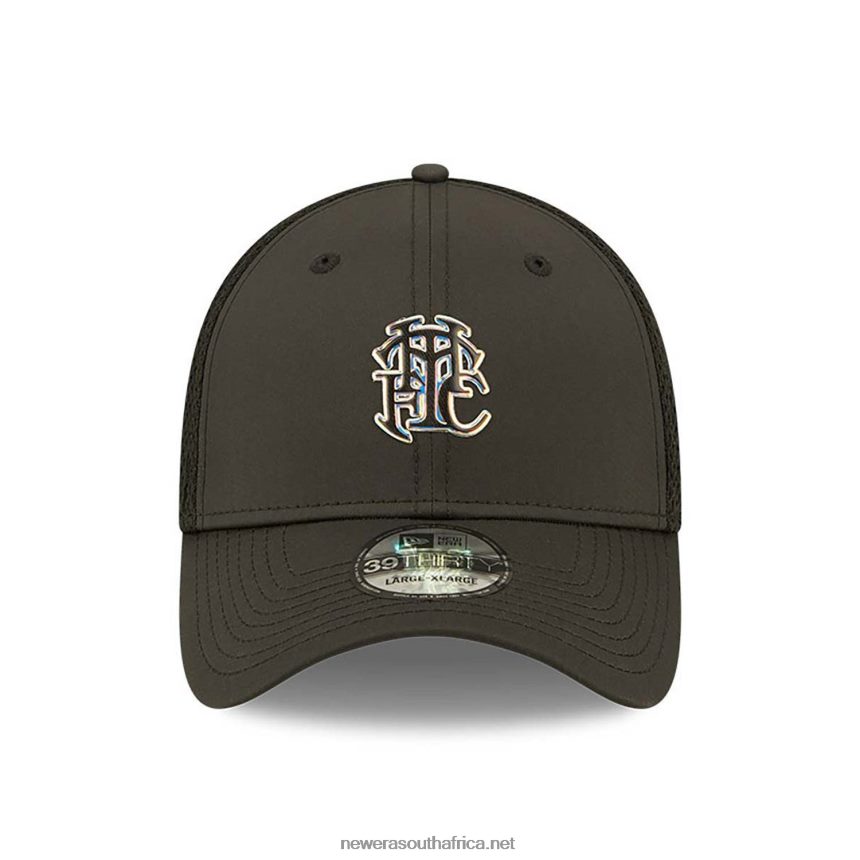 Tottenham Hotspur FC Iridescent Black 39THIRTY Stretch Fit Cap New Era TRBRBN2192