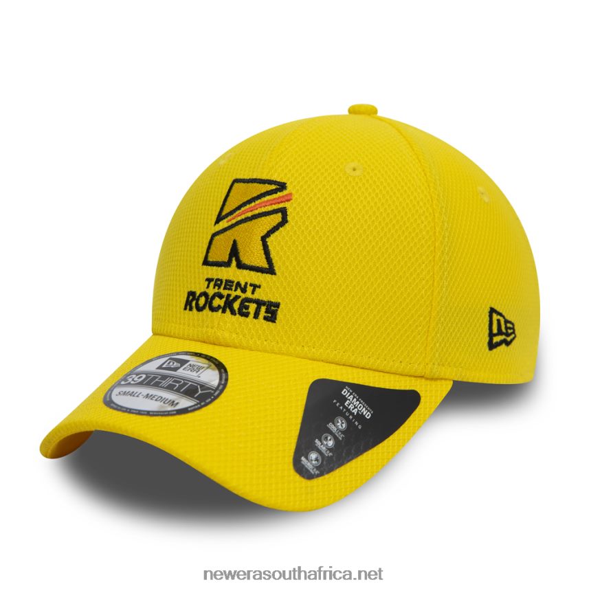 Trent Rockets The Hundred Diamond Era Yellow 39THIRTY Cap New Era TRBRBN2150