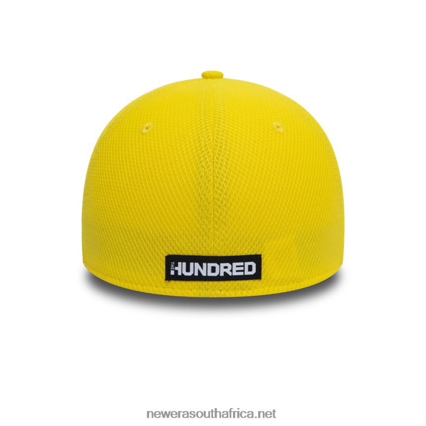 Trent Rockets The Hundred Diamond Era Yellow 39THIRTY Cap New Era TRBRBN2150