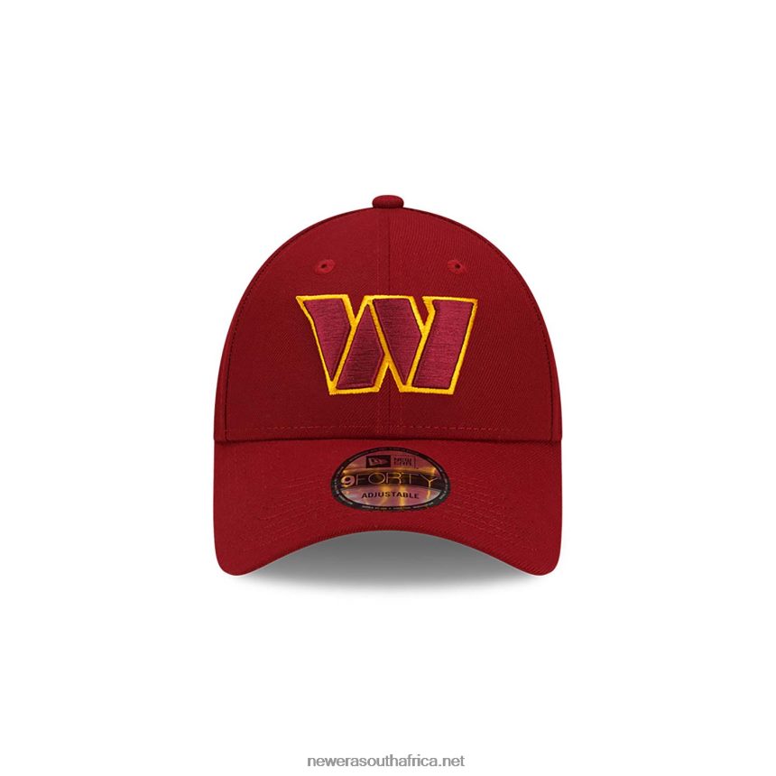 Washington Commanders NFL The League Red 9FORTY Cap New Era TRBRBN1538