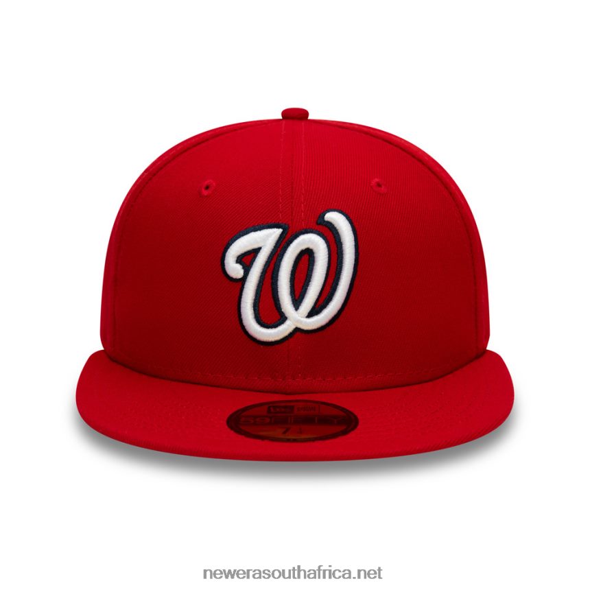 Washington Nationals Authentic On Field Red 59FIFTY Cap New Era TRBRBN247