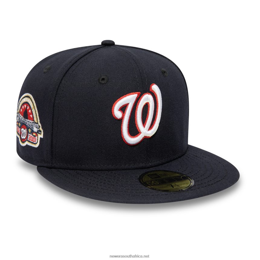 Washington Nationals National League Stadium Navy 59FIFTY Fitted Cap New Era TRBRBN925