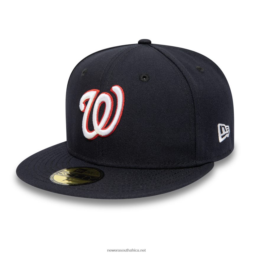 Washington Nationals National League Stadium Navy 59FIFTY Fitted Cap New Era TRBRBN925