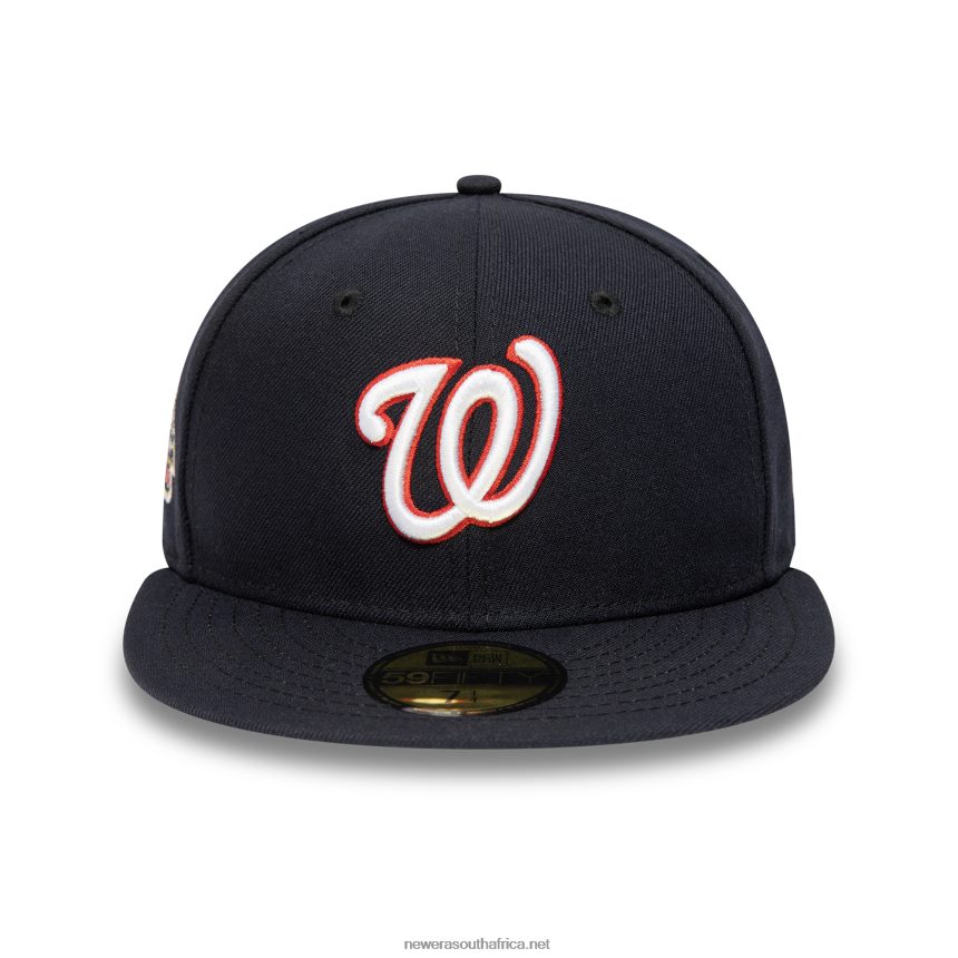 Washington Nationals National League Stadium Navy 59FIFTY Fitted Cap New Era TRBRBN925