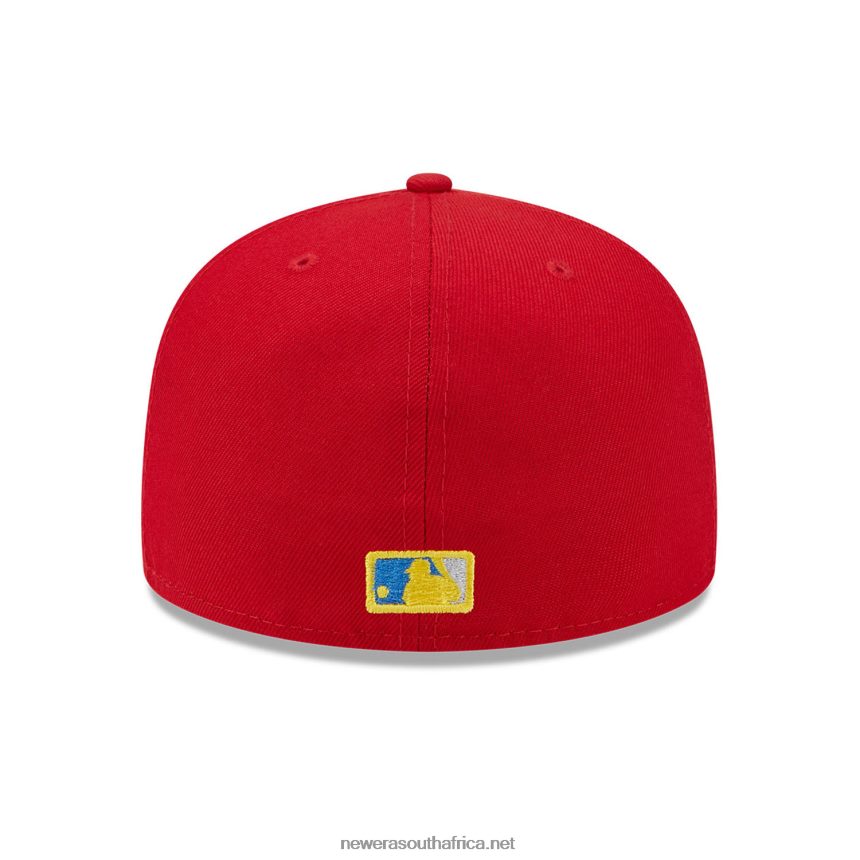 Washington Nationals State Tartan Red 59FIFTY Fitted Cap New Era TRBRBN515