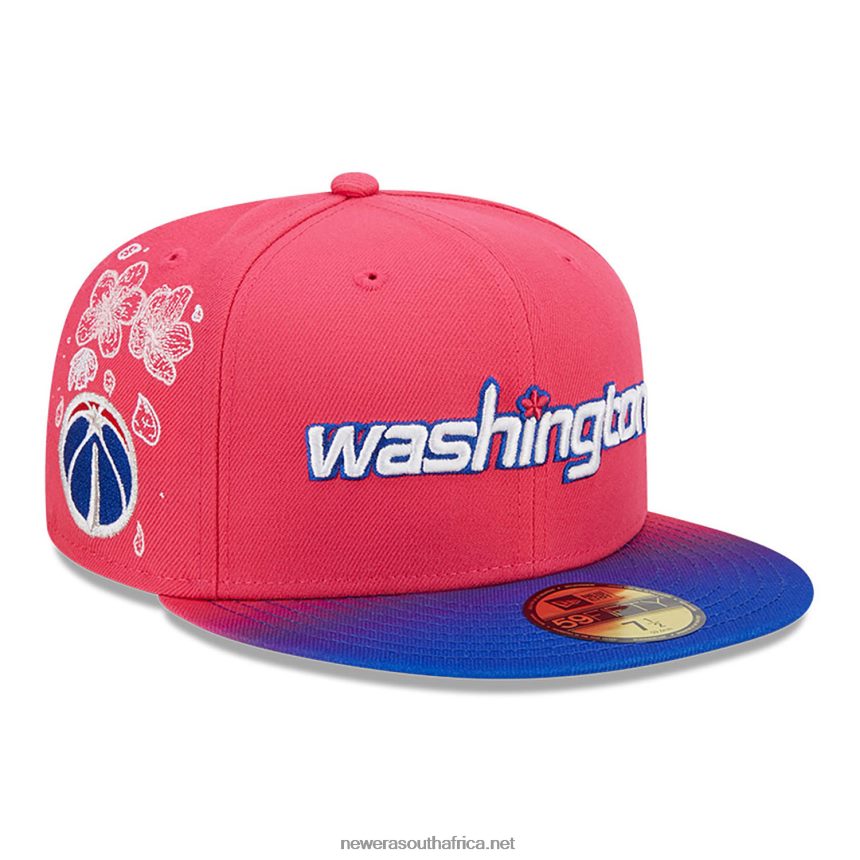 Washington Wizards Authentics City Edition Pink 59FIFTY Fitted Cap New Era TRBRBN337
