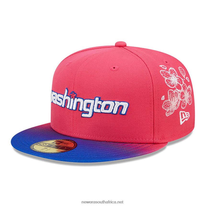 Washington Wizards Authentics City Edition Pink 59FIFTY Fitted Cap New Era TRBRBN337