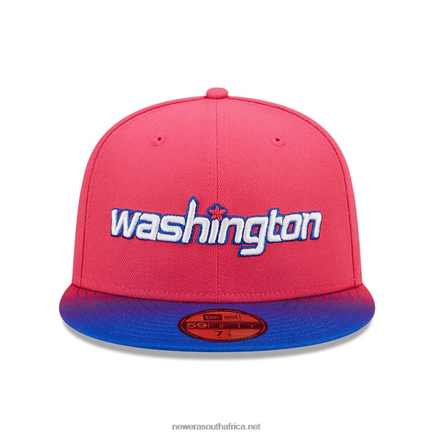 Washington Wizards Authentics City Edition Pink 59FIFTY Fitted Cap New Era TRBRBN337