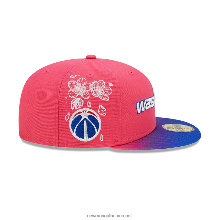 Washington Wizards Authentics City Edition Pink 59FIFTY Fitted Cap New Era TRBRBN337