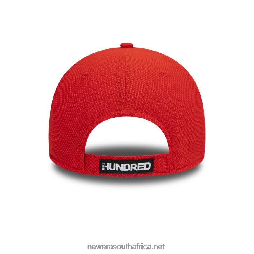 Welsh Fire The Hundred Diamond Era Red 9FORTY Cap New Era TRBRBN1491