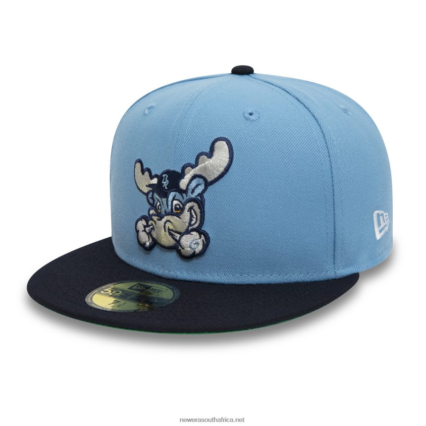 Wilmington Blue Rocks MiLB Blue 59FIFTY Fitted Cap New Era TRBRBN929