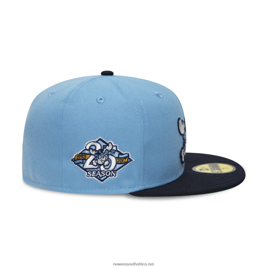 Wilmington Blue Rocks MiLB Blue 59FIFTY Fitted Cap New Era TRBRBN929