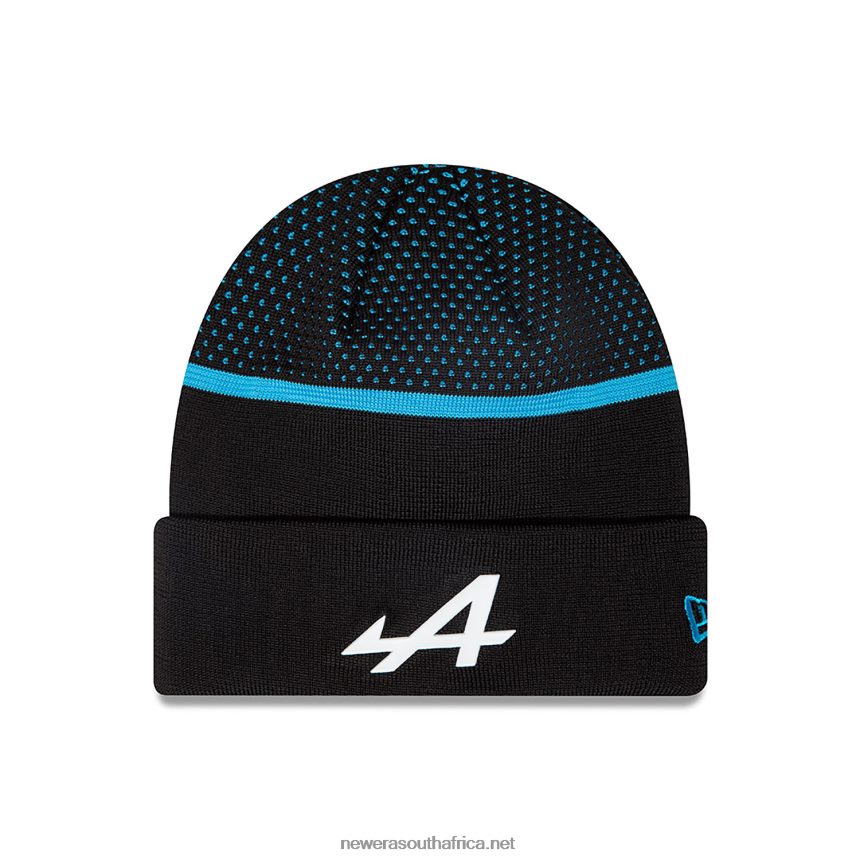 Alpine Team Cuff Black Beanie New Era TRBRBN2358