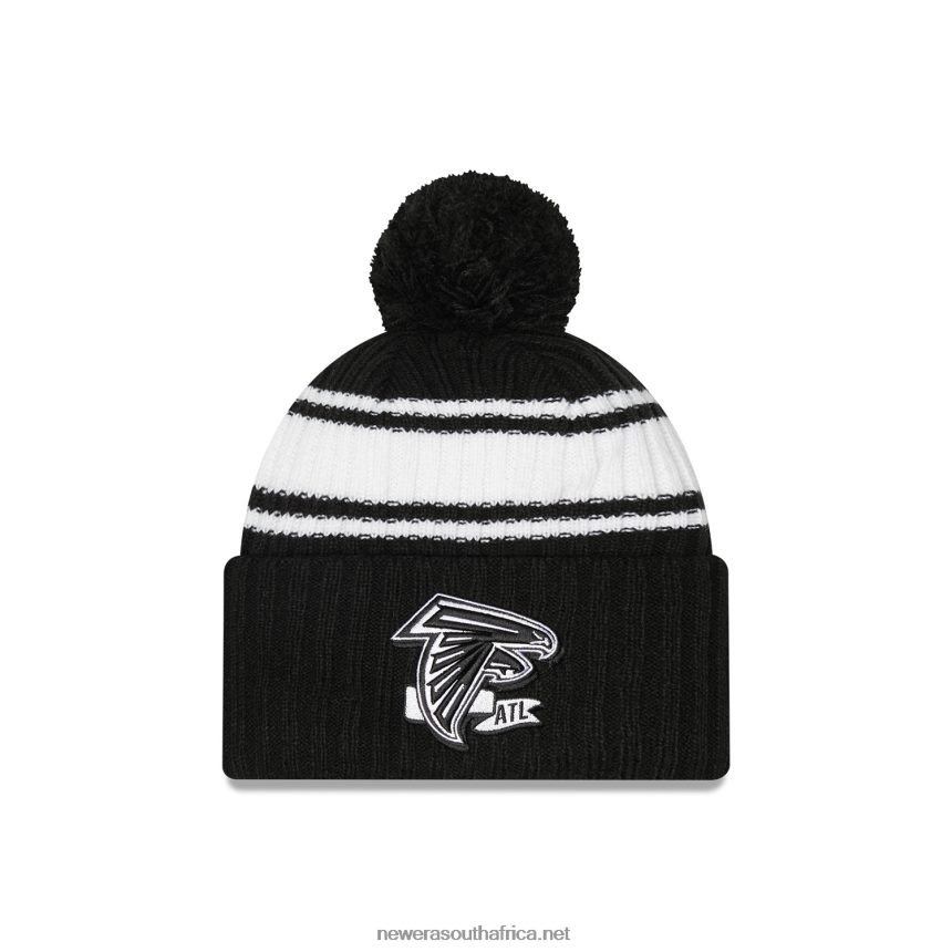 Atlanta Falcons NFL Sideline Black Beanie Hat New Era TRBRBN2382