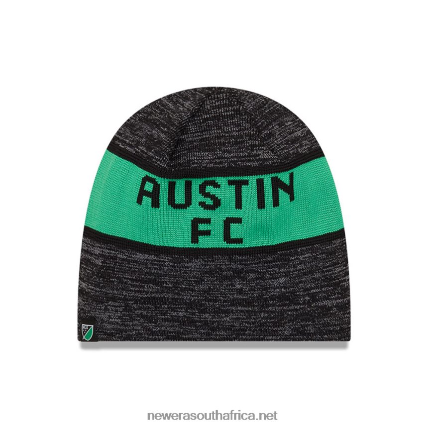 Austin FC MLS Kick Off Black Beanie Hat New Era TRBRBN2396
