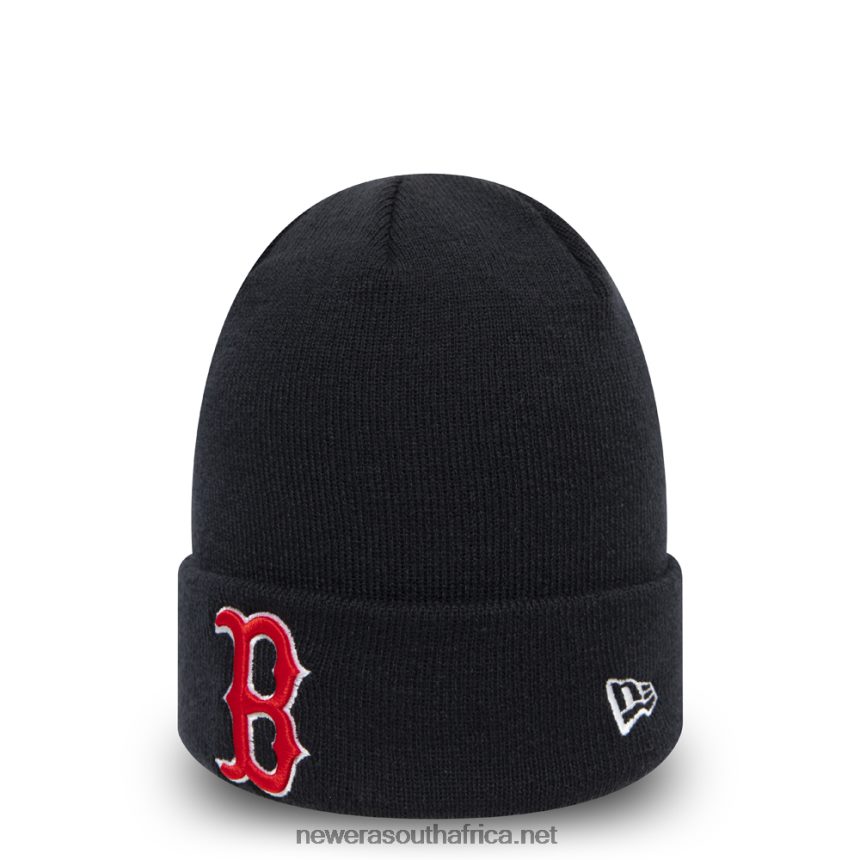 Boston Red Sox Essential Navy Cuff Beanie Hat New Era TRBRBN2447