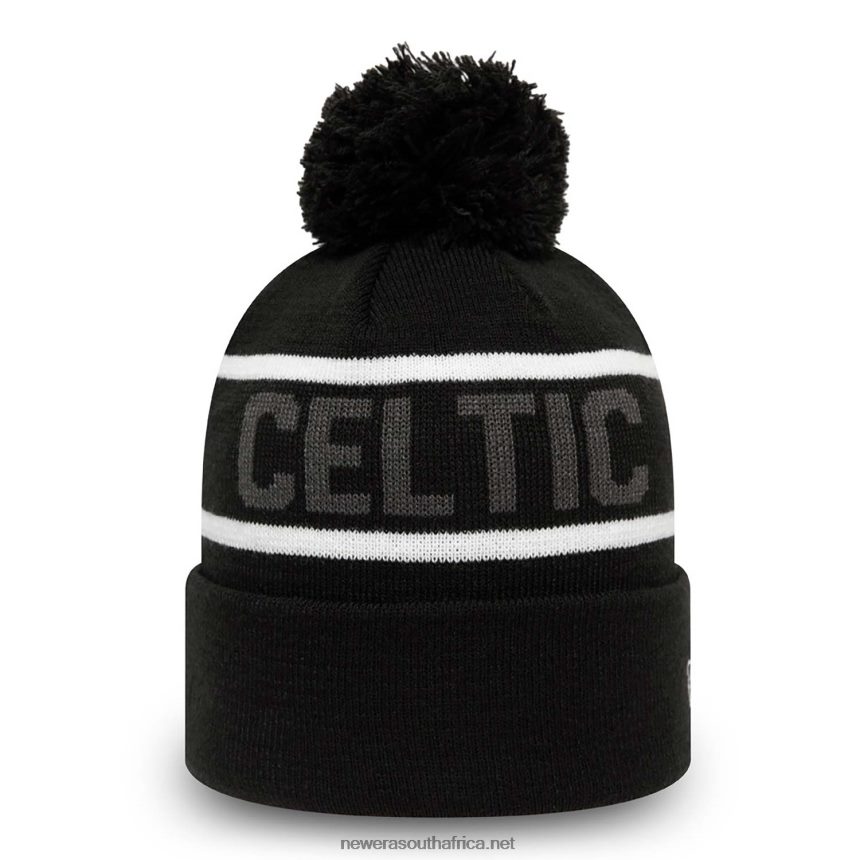 Celtic FC Wordmark Black Bobble knit New Era TRBRBN2490