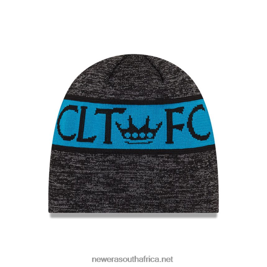 Charlotte FC MLS Kick Off Black Beanie Hat New Era TRBRBN2356