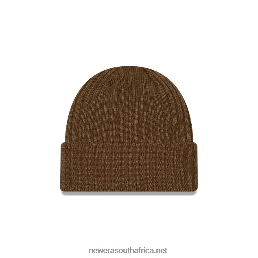 Chelsea FC Medium Brown Retro Cuff Knit Beanie Hat New Era TRBRBN2508