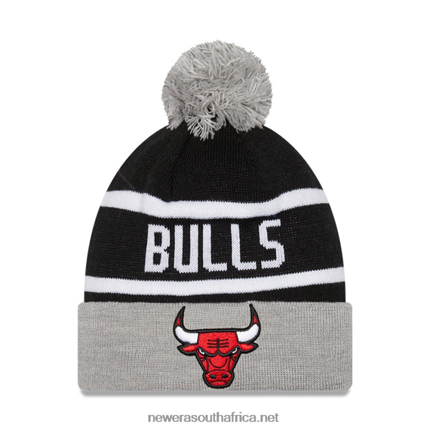 Chicago Bulls Kids Black Beanie Hat New Era TRBRBN2433