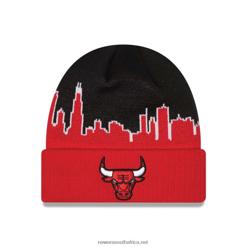 Chicago Bulls NBA Tip Off 2022 Black Knit New Era TRBRBN2352