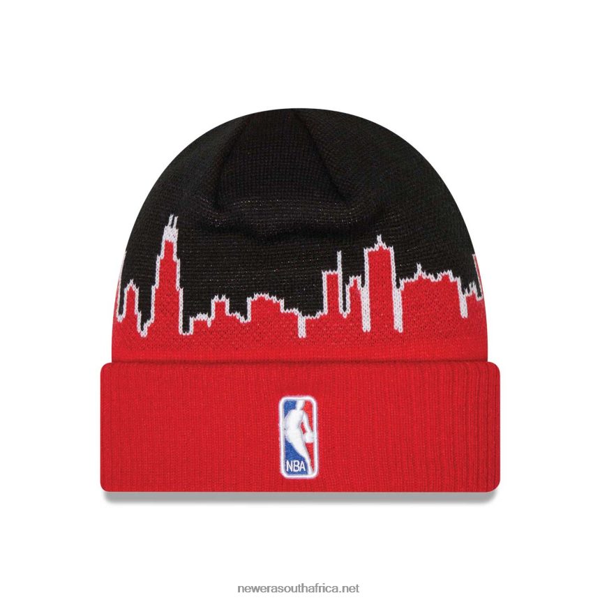 Chicago Bulls NBA Tip Off 2022 Black Knit New Era TRBRBN2352
