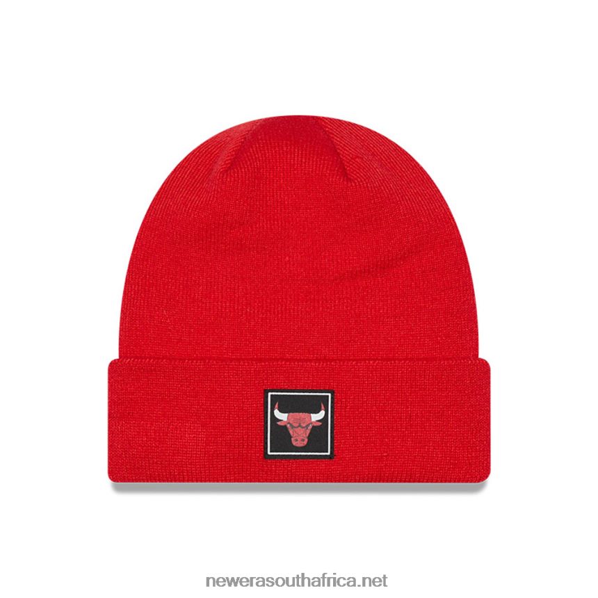 Chicago Bulls Team Red Beanie Hat New Era TRBRBN2363