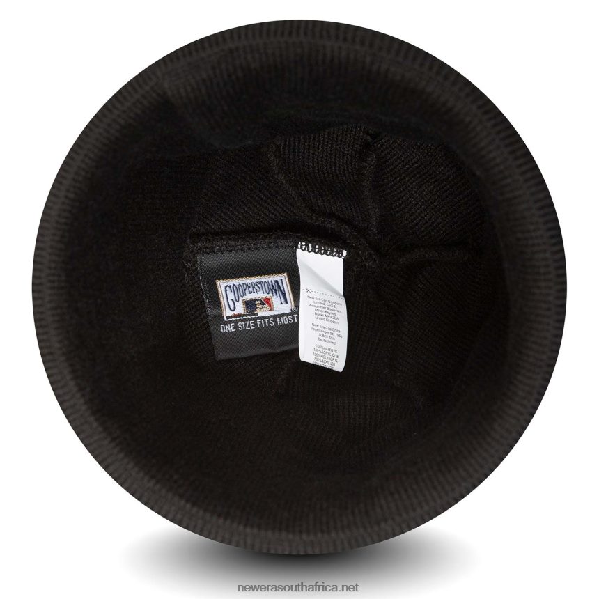 Chicago White Sox Black Polar Lights Beanie Hat New Era TRBRBN2507