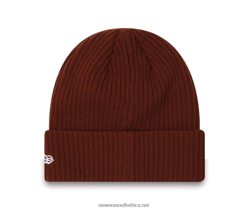 Colour Cuff Dark Brown Beanie Hat New Era TRBRBN2518