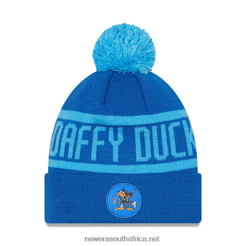 Daffy Duck Kids Blue Beanie Hat New Era TRBRBN2453
