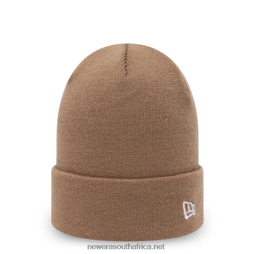 Essential Brown Cuff Beanie Hat New Era TRBRBN2476