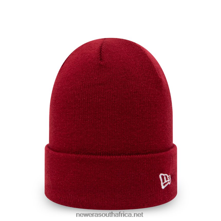 Essential Maroon Cuff Beanie Hat New Era TRBRBN2505