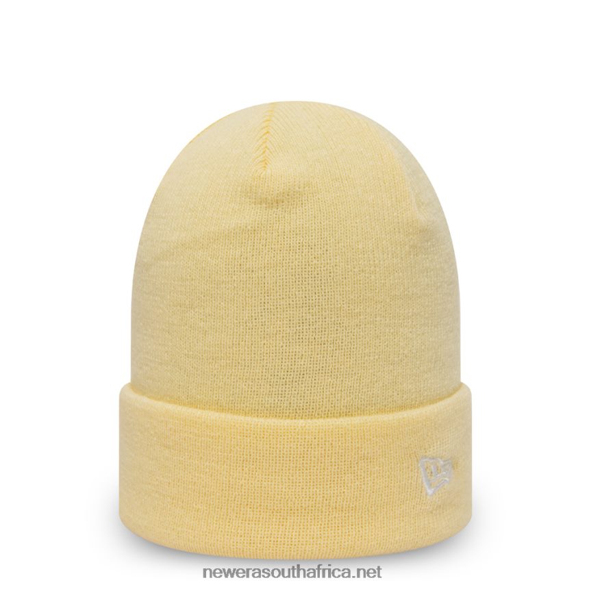 Essential Yellow Cuff Beanie Hat New Era TRBRBN2466