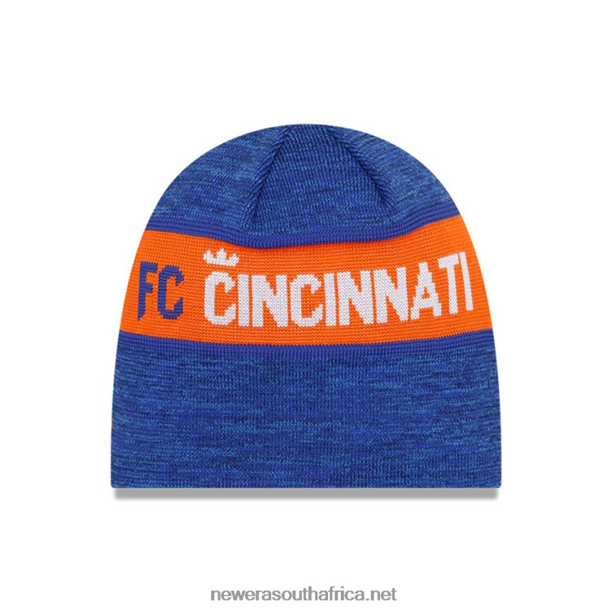 FC Cincinnati MLS Kick Off Blue Beanie Hat New Era TRBRBN2386