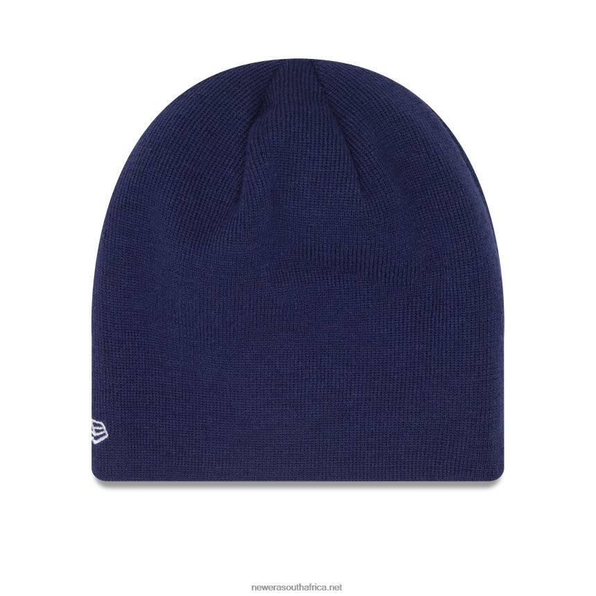 Irish FA Stripe Blue Bead Skull Beanie Hat New Era TRBRBN2455