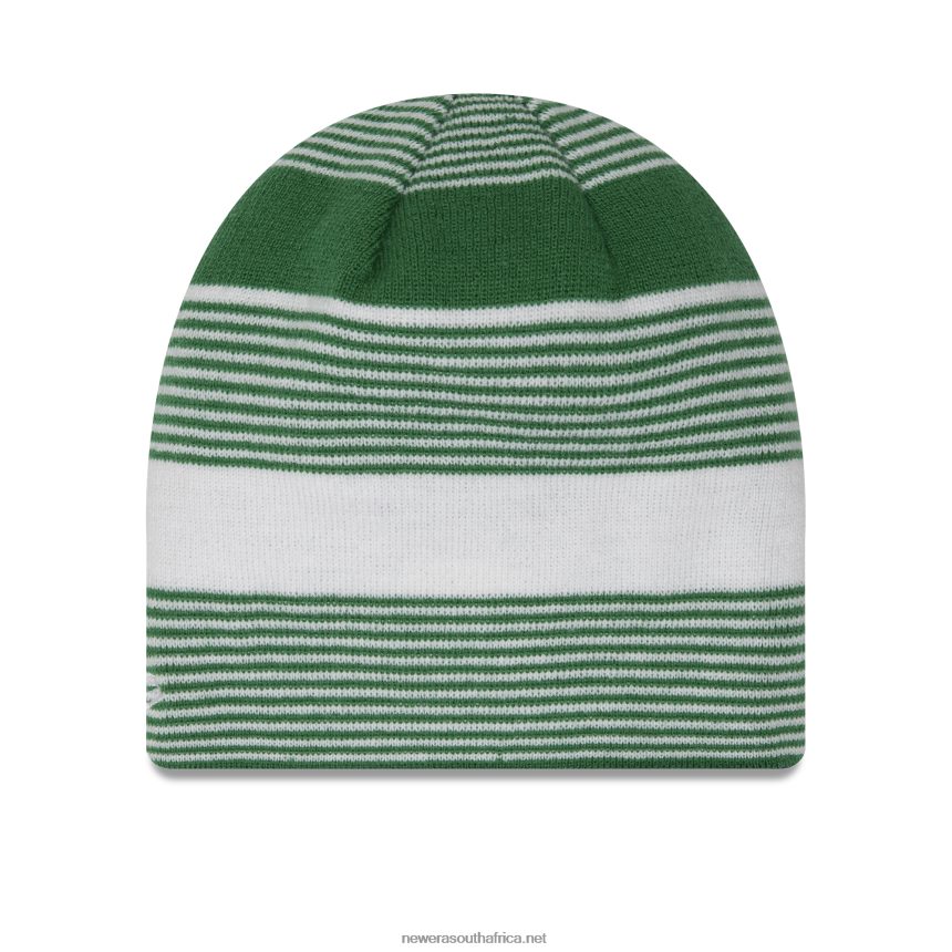 Irish FA Stripe Blue Bead Skull Beanie Hat New Era TRBRBN2455