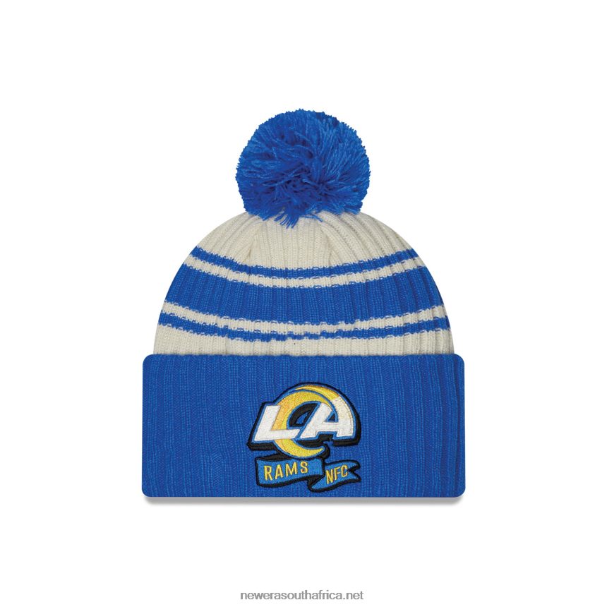 Jacksonville Jaguars NFL Sideline Blue Beanie Hat New Era TRBRBN2392