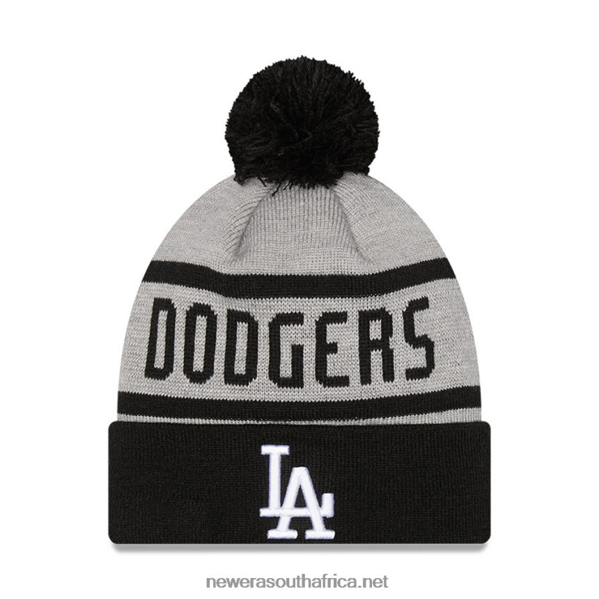 LA Dodgers Grey Beanie Hat New Era TRBRBN2557