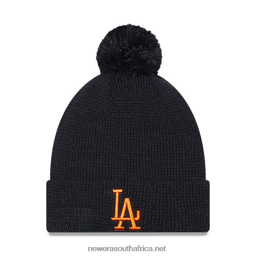 LA Dodgers Pop Navy Bobble Beanie Hat New Era TRBRBN2444