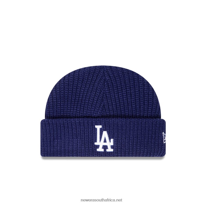 LA Dodgers Skully Team Dark Blue Knit New Era TRBRBN2350