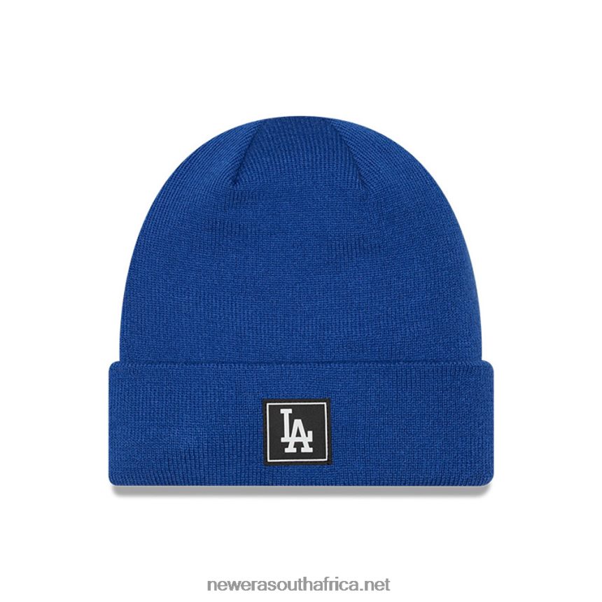 LA Dodgers Team Blue Beanie Hat New Era TRBRBN2423