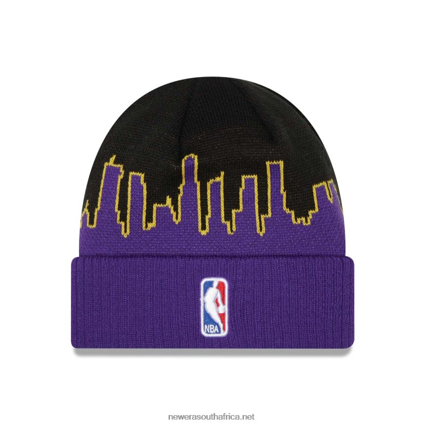 LA Lakers NBA Tip Off 2022 Black Knit New Era TRBRBN2342