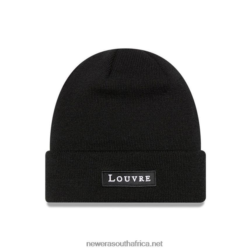 Le Louvre Logo Black Beanie Hat New Era TRBRBN2443