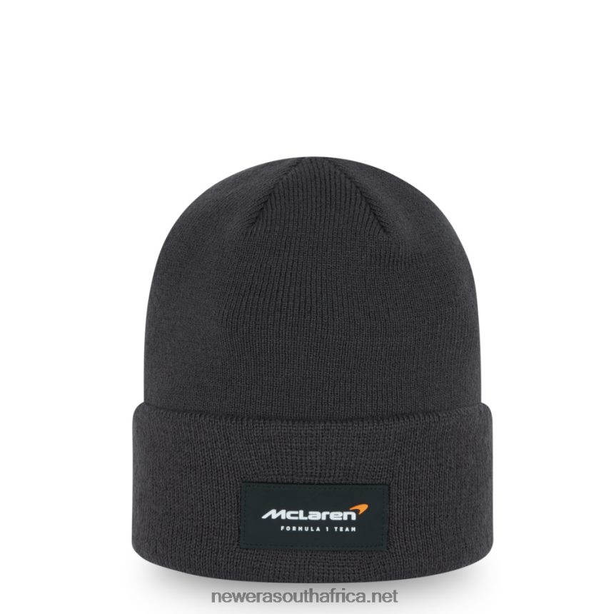 McLaren F1 Essential Grey Beanie Hat New Era TRBRBN2495