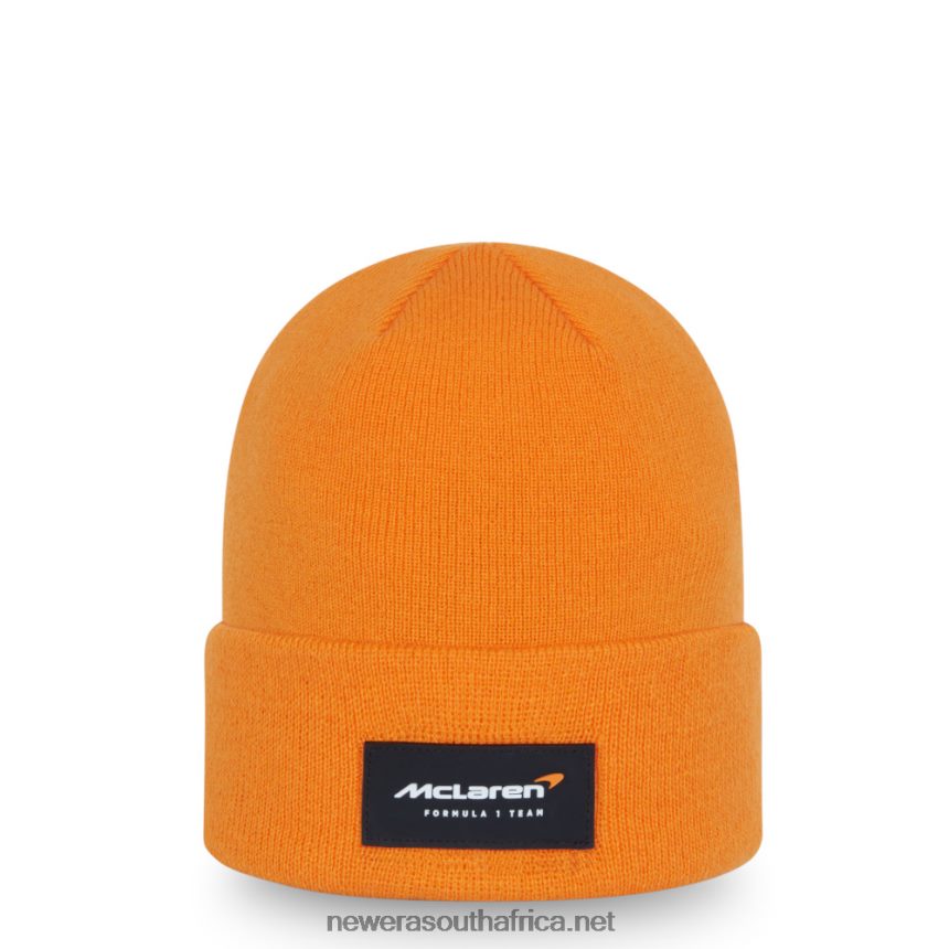 McLaren F1 Essential Orange Beanie Hat New Era TRBRBN2485