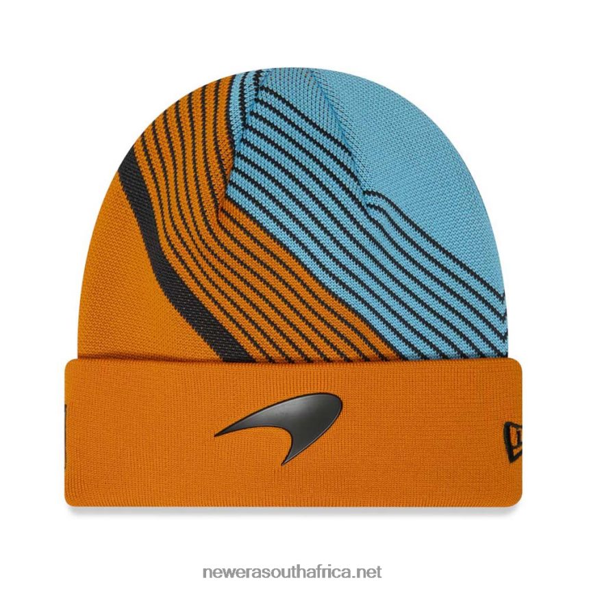 McLaren Lando Norris Cuff Orange Beanie Hat New Era TRBRBN2488