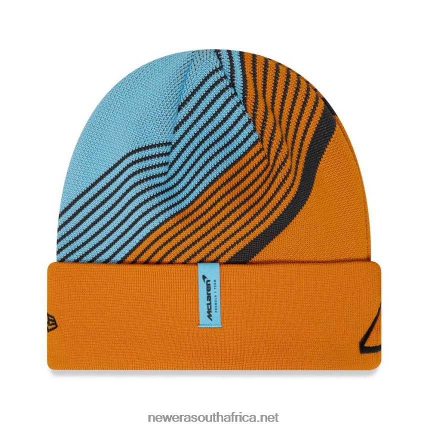 McLaren Lando Norris Cuff Orange Beanie Hat New Era TRBRBN2488