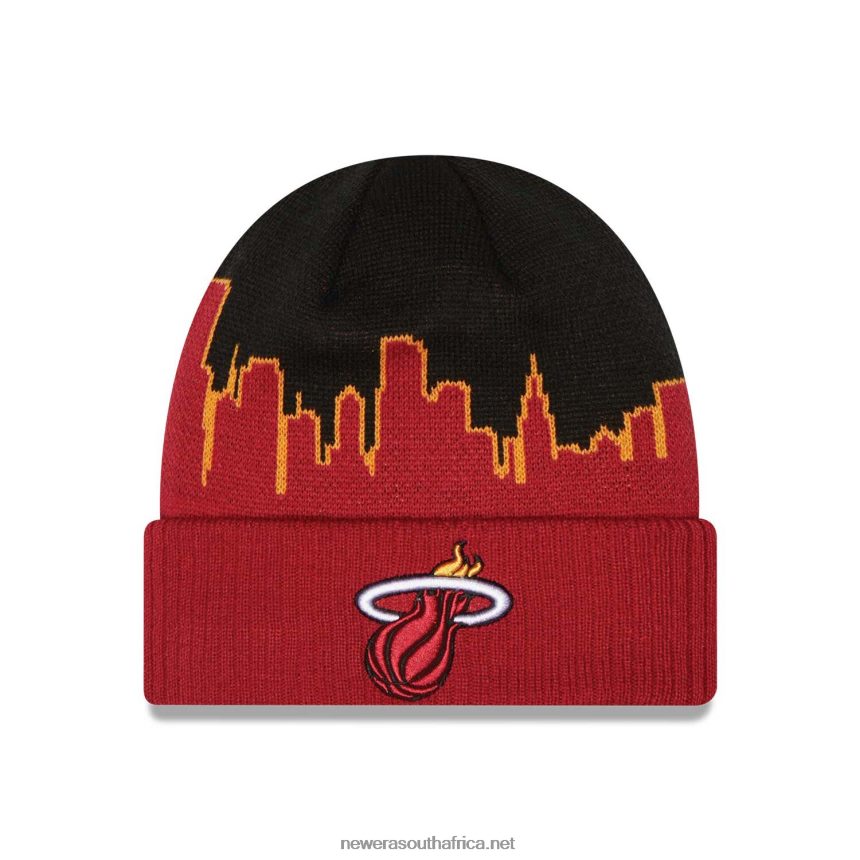 Miami Heat NBA Tip Off 2022 Black Knit New Era TRBRBN2362